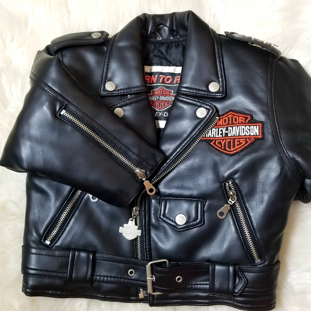 Sold Vintage Harley Davison Jacket - Picture 2 of 7